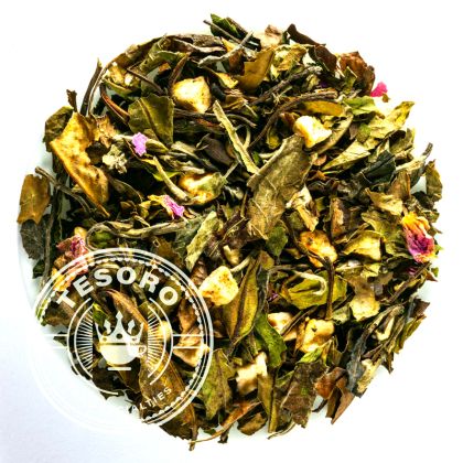 Gin Tonic White Tea – Ceai Alb Pai Mu Tan cu Ienupăr, Lămâie și Trandafir
