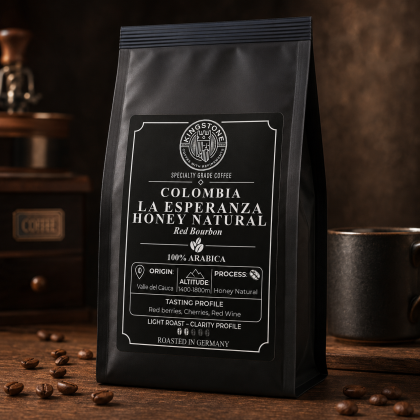 Punga de cafea Columbia La Esperanza – Red Bourbon Honey Natural
