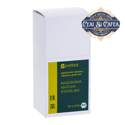 Matcha BIO ORGANIC Kagoshima Japonia – 15 Stick-uri