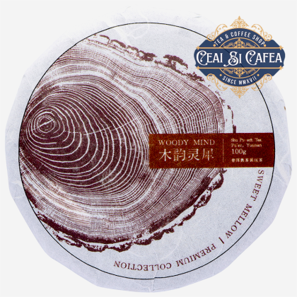 Turta de Pu-Erh Beeng Cha - Wu Liang Mountain shu - 100g.png ambalaj inscriptionat