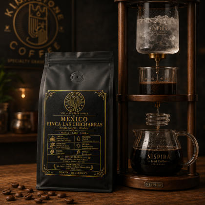 Punga de cafea mexic finca las chicharras langa Nispira Iced Coffee Cold Brew Drip Tower Coffee Maker