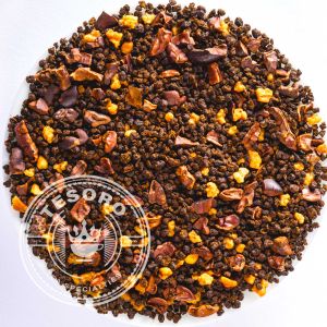 Black Squirrel Candy Tea – Assam CTC cu Alune Gianduia și Cacao | Ceai Negru Gourmet