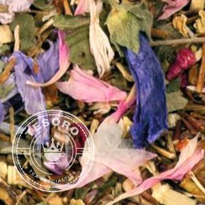 Secret Garden / Valsul Rozelor - Ceai Rooibos Verde cu Flori și Zmeură, fără teină