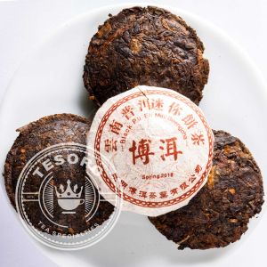 Pu Erh Mini Beng Cha Shu 9g – Ceai fermentat din Yunnan