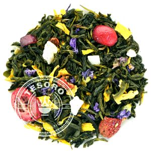 The Green Fairy Tea - Green Angels Fruits - Ceai Verde Fructat | Revigorant și Exotic