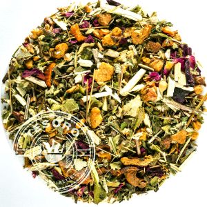 Tenderness Tea – Ceai Herbal Relaxant cu Mere, Tei și Scorțișoară | Calm & Delicate