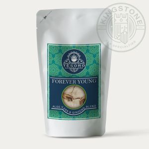 Forever Young Herbal Tea – Aloe Vera & Ginseng | Energie Naturală & Detox