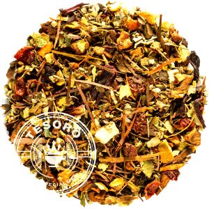 Gold Of The Aztecs – Ceai Herbal Premium cu Lapacho, Măceșe și Flori de Tei