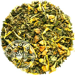 After Lunch Digestive Tea – Ceai Digestiv Natural cu Mentă, Tulsi și Mușețel | Relaxare și Confort Gastric