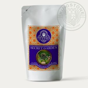 Secret Garden / Valsul Rozelor - Ceai Rooibos Verde cu Flori și Zmeură, fără teină