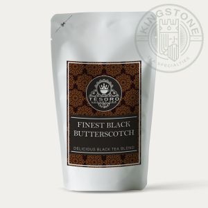 Finest Black Tea Butterscotch – Ceai Negru Gourmet cu Ciocolată & Caramel