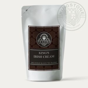 King’s Irish Cream – Ceai Negru Premium cu Cafea și Iasomie | Aromă Cremoasă