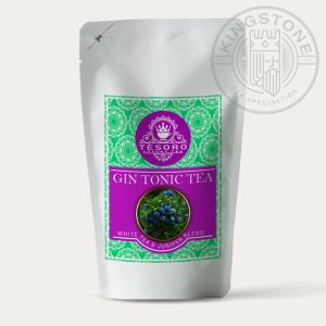 punga de Gin Tonic White Tea – Ceai Alb Pai Mu Tan cu Ienupăr, Lămâie și Trandafir