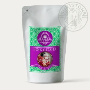 Punga de Pink Geisha - Superior, Ceai Alb si Verde cu Trandafir, Bambus și Spearmint