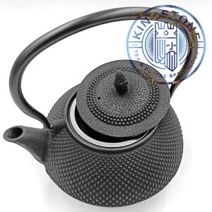 Ceainic Fontă Japonez Tetsu Kyusu Arare Black 1.2L – Tradiție, Patină și Beneficii