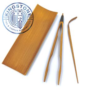 Set bambus pentru ceai ZHÚZI – Ac, pensetă și spatulă pentru Pu Erh și Gong Fu Cha