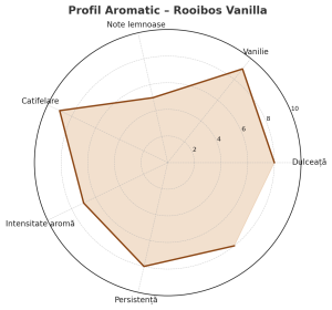 Rooibos Vanilla – Infuzie Fără Teină cu Vanilie Bourbon | Ceai Aromat