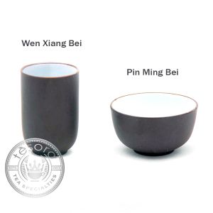 Set testare ceai Gong Fu Cha Yixing Zisha 2 piese (Wen Xiang & Pin Ming)