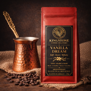 Vanilla Coffee - Cafea 100% Arabica cu Aromă de Vanilie | Rafinament și Eleganță - boabe sau macinata