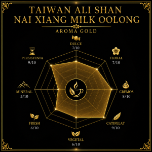 grafic aromaTaiwan Ali Shan Nai Xiang, Natural Milk Oolong