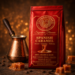 Spanish Caramel Cafea Aromată Premium cu Caramel, 100% Arabica