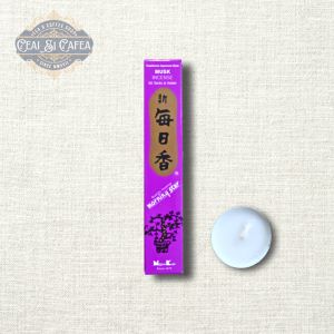Nippon Kodo Morning Star Musk / Mosc Bețișoare Parfumate Japoneze Premium, 50 buc.