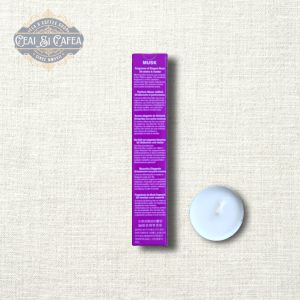 Nippon Kodo Morning Star Musk / Mosc Bețișoare Parfumate Japoneze Premium, 50 buc.