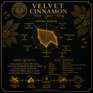 Grafic aroma radar Velvet Cinnamon Coffee