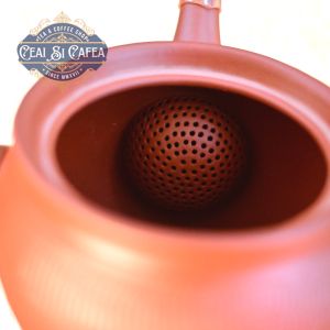 TOKONAME SHO SHUDEI SASAME KYUSU – Ceainic Japonez 310 ml, cu sita DEBESO (bulb)