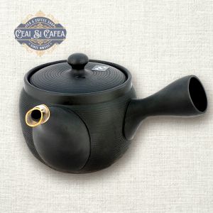 TOKONAME KURO SENRIN KYUSU – Ceainic Japonez 500 ml, cu sita Sasame