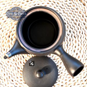 TOKONAME KURO SENRIN KYUSU – Ceainic Japonez 500 ml, cu sita Sasame