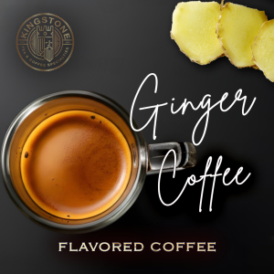 Ginger Coffee - Cafea 100% Arabica cu Aromă Naturală de Ghimbir | Gust Festiv și Răsfăț - boabe sau macinata