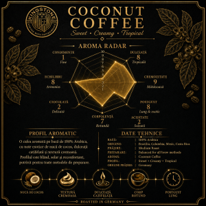 Grafic aroma Coconut Coffee