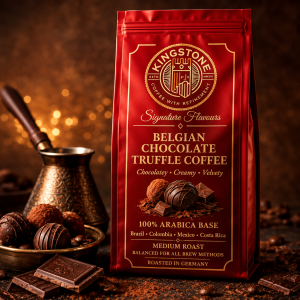 Belgian Chocolate Truffle Coffee – Cafea Aromată cu Ciocolată Belgiană, 100% Arabica
