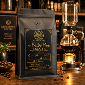 punga de cafea ethiopia yirgacheffe beloya langa un syphon