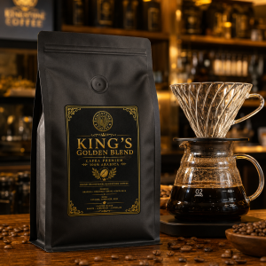 King’s Golden Blend – Cafea Premium 100% Arabica