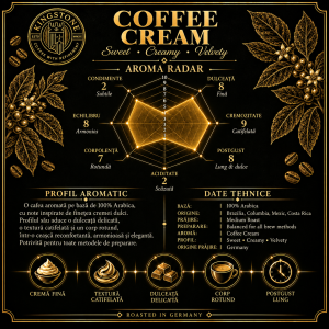 grafic aroma cafea coffee cream