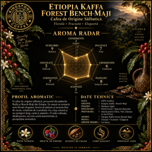 grafic aroma pentru cafeaua etiopia-kaffa-buna-bonga-forest-bench-maji-coffee